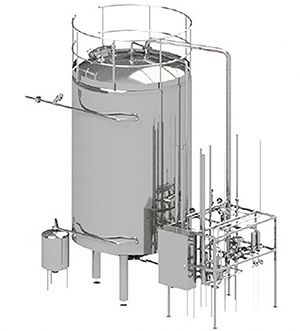 Tank für sterile Lagerung